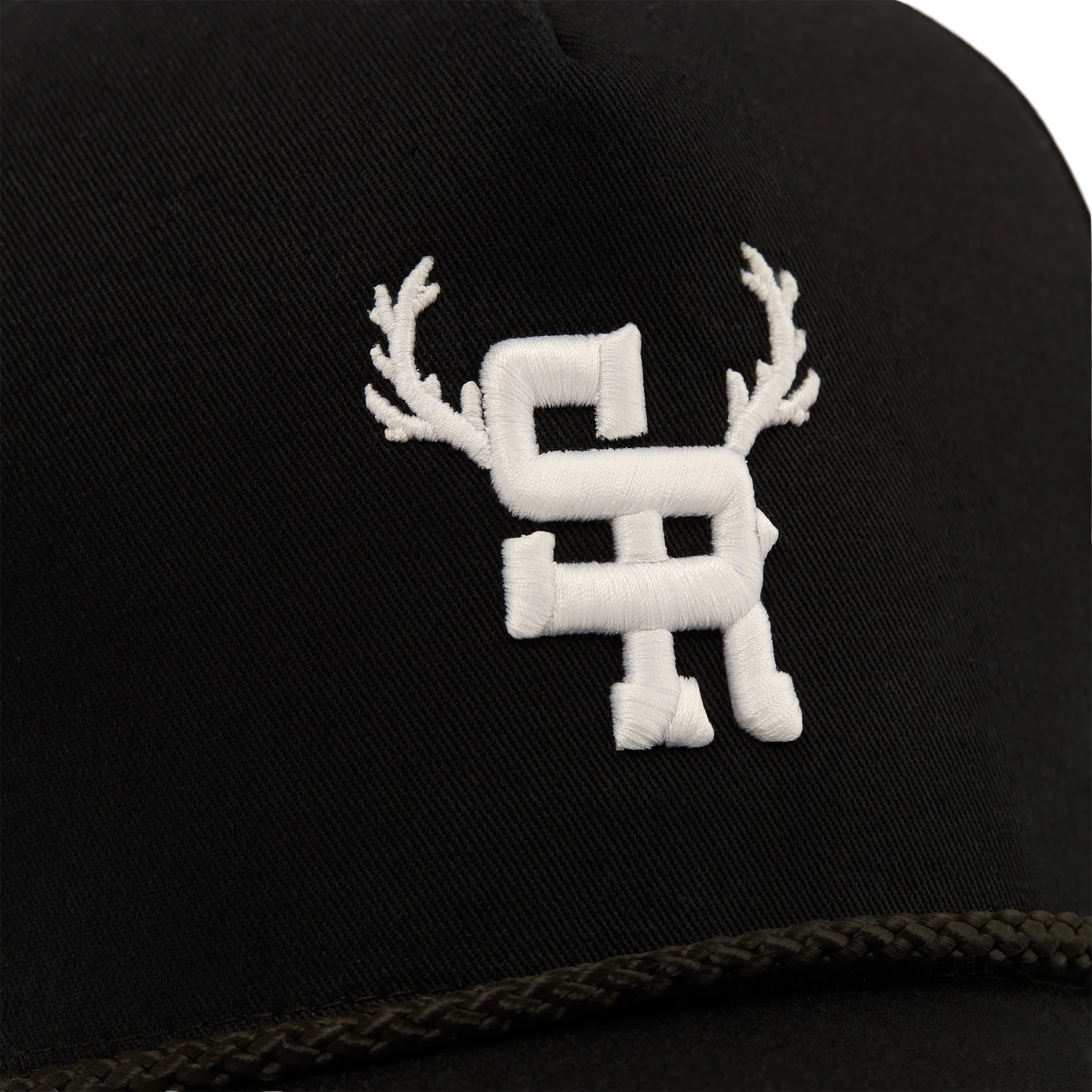Antlers Structured Rope Hat (Black) - Image 4