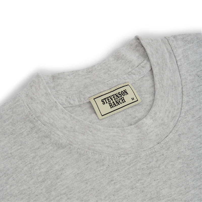 Stevenson Ranch x Cleveland "Wahoo" Tee (Ash Grey) - Image 4