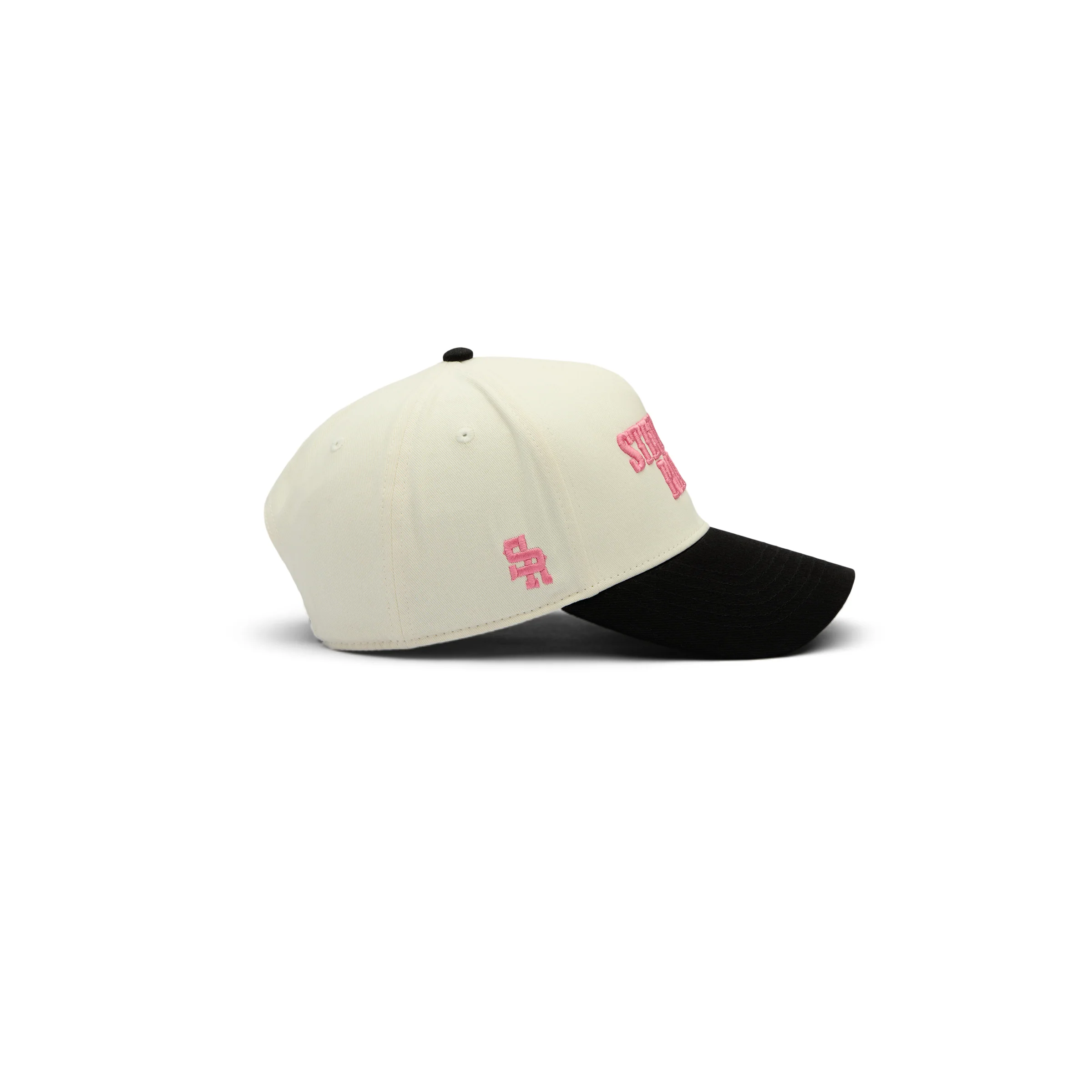 Midtown "Stacked Logo" Structured Hat (Pink) - Image 3